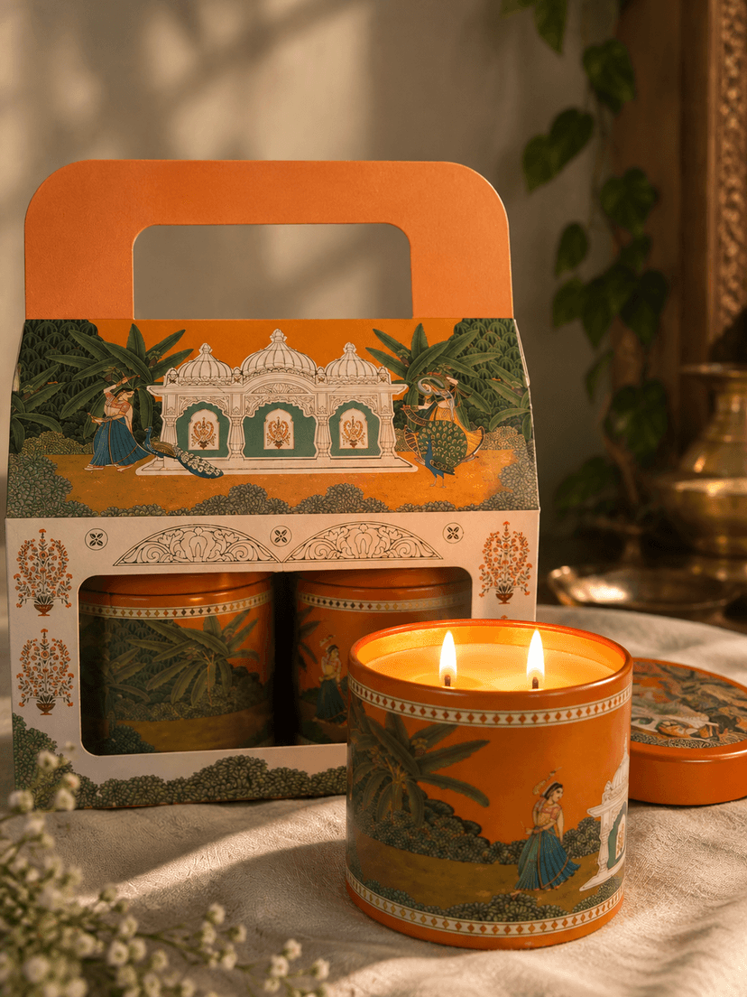 Indian inspired Hamper set of two